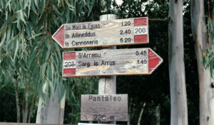 Cartellonistica nel Parco